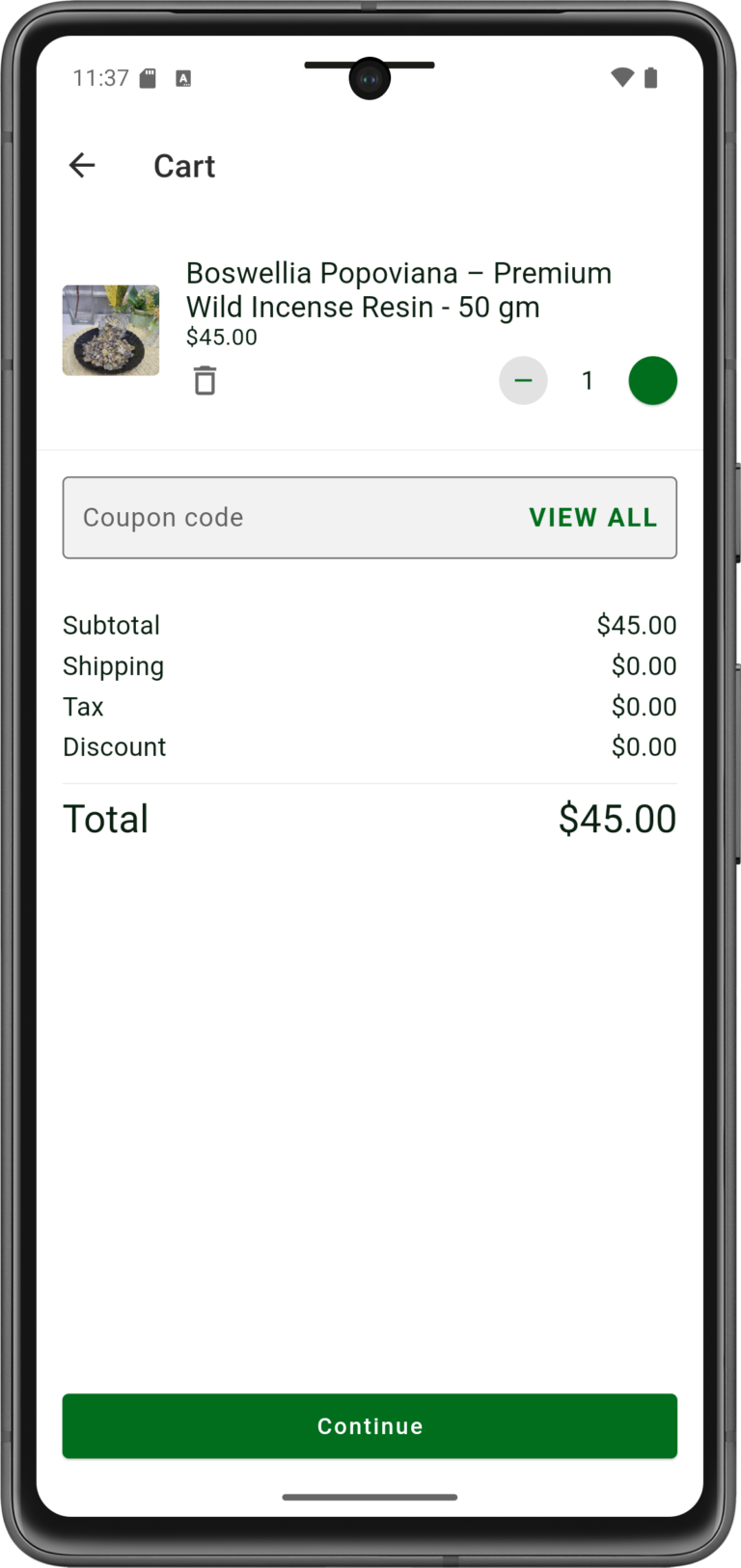Green Leaf App1