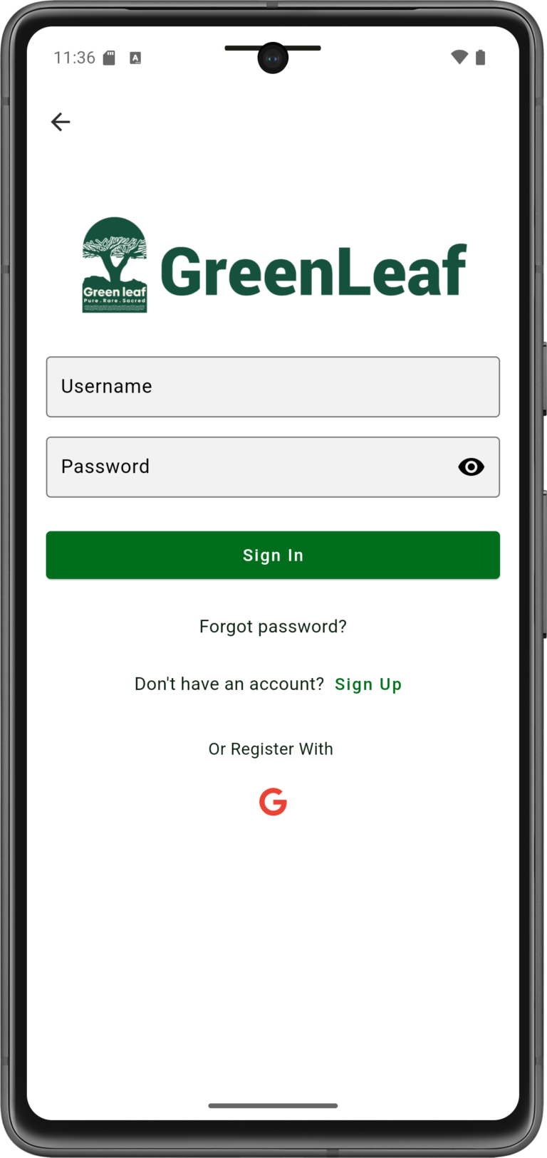 Green Leaf App1